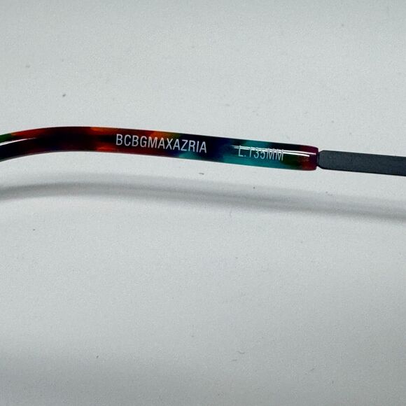 BCBG Maxazria Cat Eye Eyeglasses Flex Temples Valina Black 53 15 135 H13476 - Picture 5 of 7